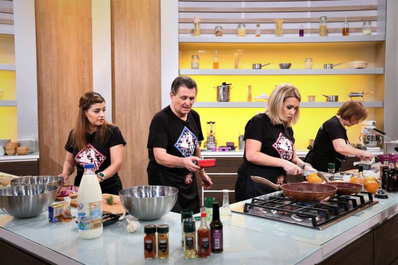 Nea Mărin gătește cu familia sa, în marea premieră a sezonului special "Chefi la cuțite"