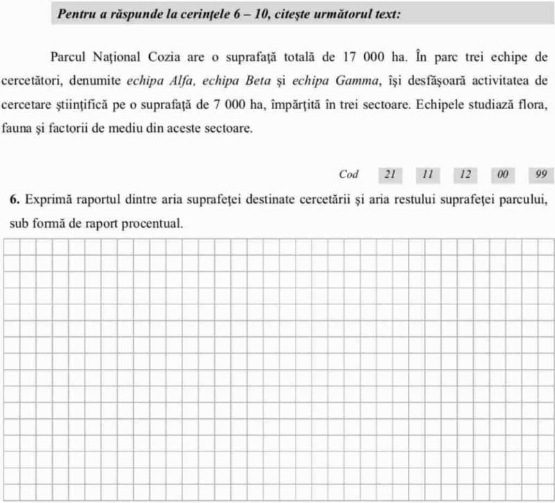 Evaluare Națională 2019 clasa a VI-a. Subiecte la Română, Matematică, Științe