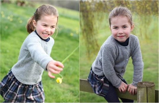 La patru ani, e leită Diana! Noi fotografii ale prinţesei Charlotte fac înconjurul lumii