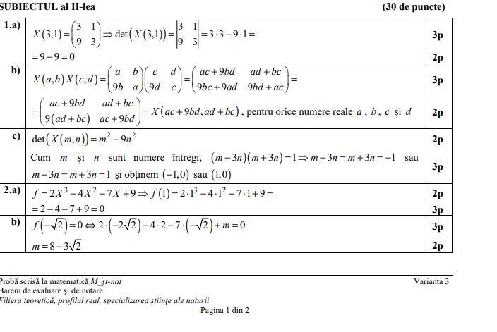 Bac 2019 - Sesiunea specială. Subiecte și bareme la Matematică și Istorie