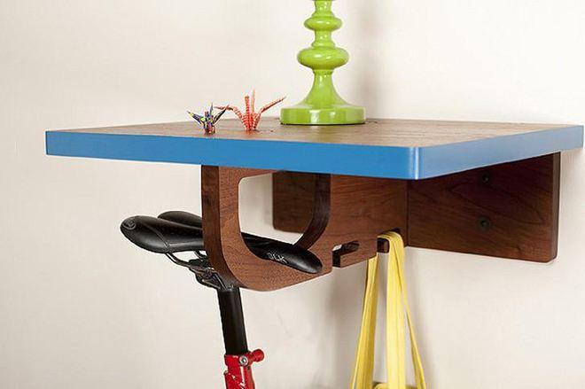 8 soluții practice pentru a depozita bicicleta într-un apartament de bloc. Galerie foto