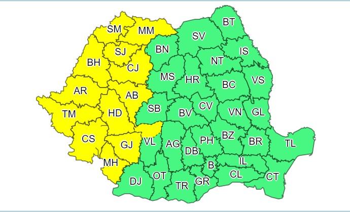 Val de caniculă în România. Se vor înregistra 33 de grade Celsius