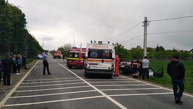 Accident cu patru mașini și șase victime, între Suceava și Botoșani! Pompierii au intervenit imediat (FOTO)