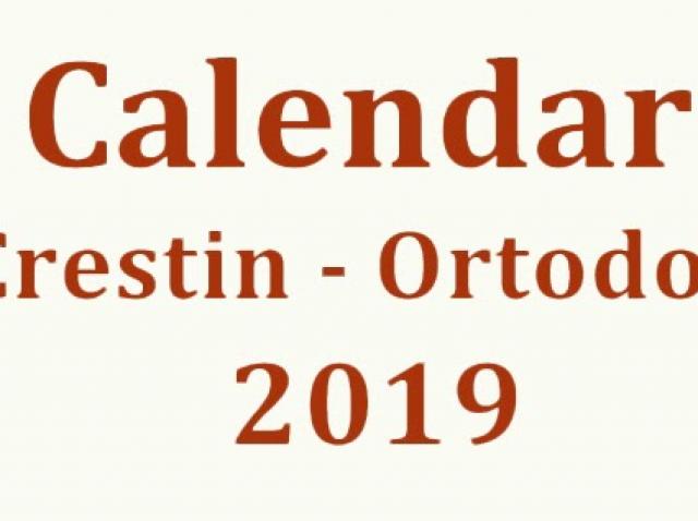 Calendar Ortodox 2019 Iunie Sfinti Sarbatori Religioase Si Posturi