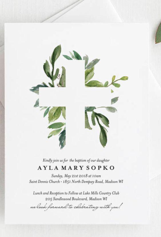 Invitații de botez și mărturii. Cum le alegi și ce semnificație au