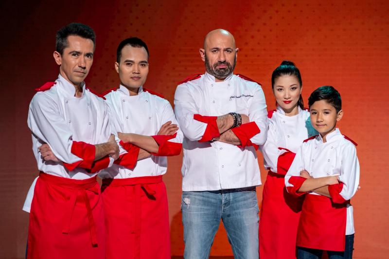 Chef Cătălin Scărlătescu, surpriză pentru Ana Crudu în finala sezonului special Chefi la cuțite