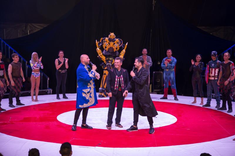 Nea Mărin a început filmările pentru Poftiți pe la noi - Poftiți la joc! Vedetele vor intra în lumea circului și vor primi sarcini dificile