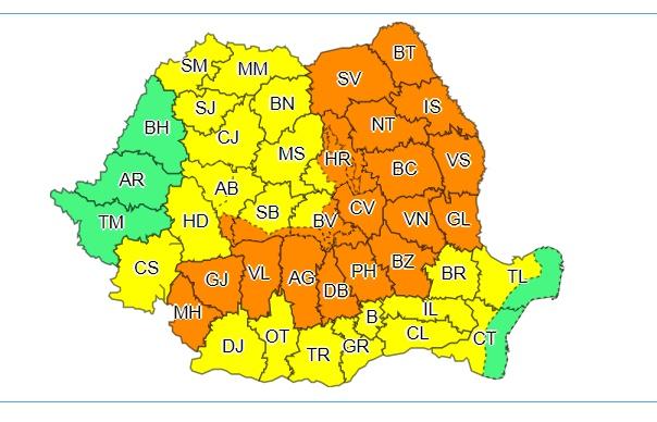 Vremea 4 iunie 2019. Ploile torenţiale pun stăpânire pe România
