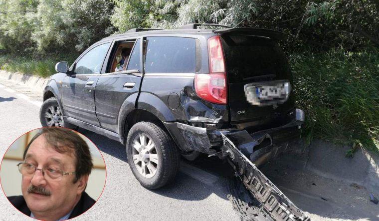 Mircea Băsescu a provocat un accident rutier în Constanța. Medicii au găsit două victime la fața locului