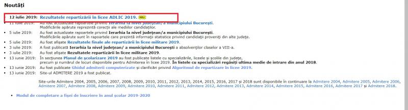 Rezultate repartizare licee 2019 afișate: cum găsești pe Edu.ro liceul la care ai intrat