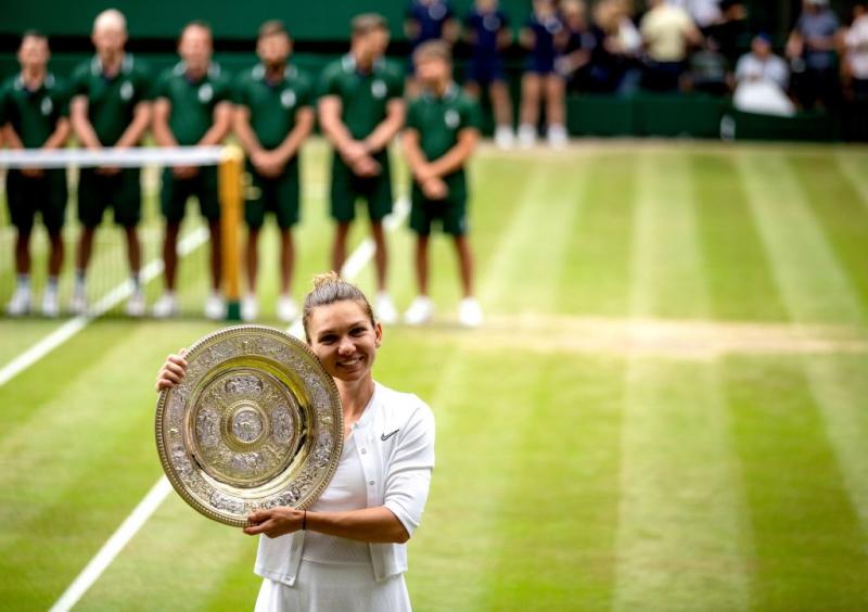 Imagini de colecție cu Simona Halep, la Wimbledon 2019. Azi, Simona se întoarce acasă