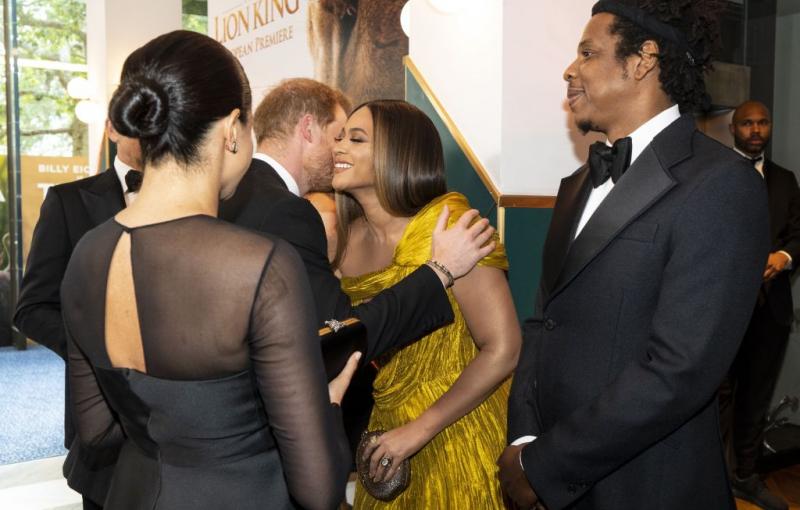 Explozie de vedete la premiera filmului The Lion King. Beyonce și Meghan Markle, apariție de senzație pe covorul roșu