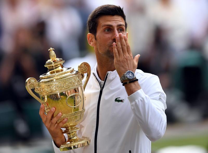 Novak Djokovic și Roger Federer, finala istorică la Wimbledon 2019. Foto de senzație
