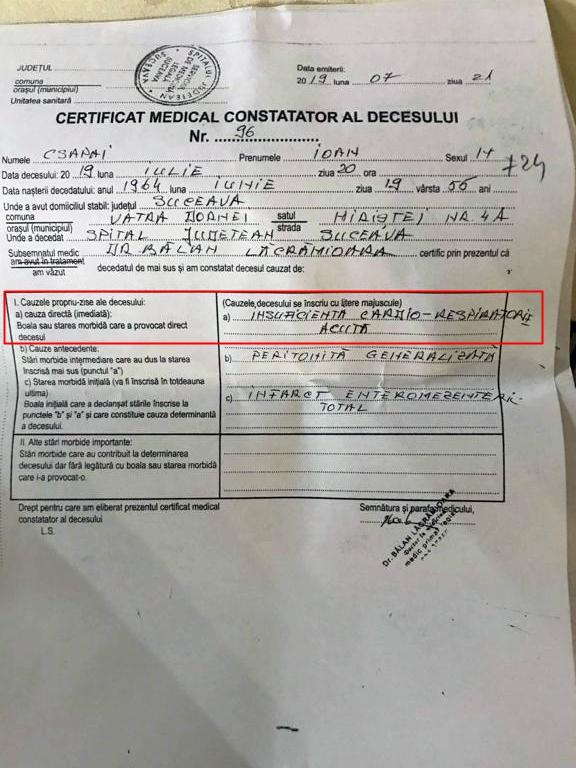 Intervenția violentă a jandarmilor a dus la moartea bărbatului din Vatra Dornei! A fost strâns de gât, apăsat cu genunchii în zona plămânilor și i-a fost pulverizat spray lacrimogen direct în căile respiratorii