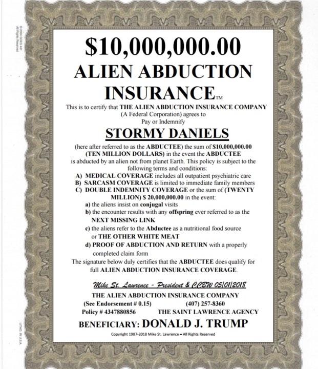 Peste 6.000 de oameni au cumpărat asigurări împotriva răpirilor extraterestre în valoare de 10 milioane de dolari