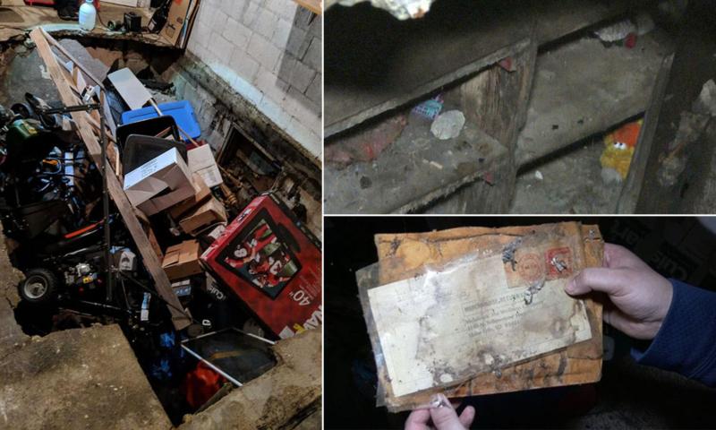 Cameră secretă, descoperită sub garaj! Aici erau ascunse persoane! „Cel mai probabil e un cadavru...”