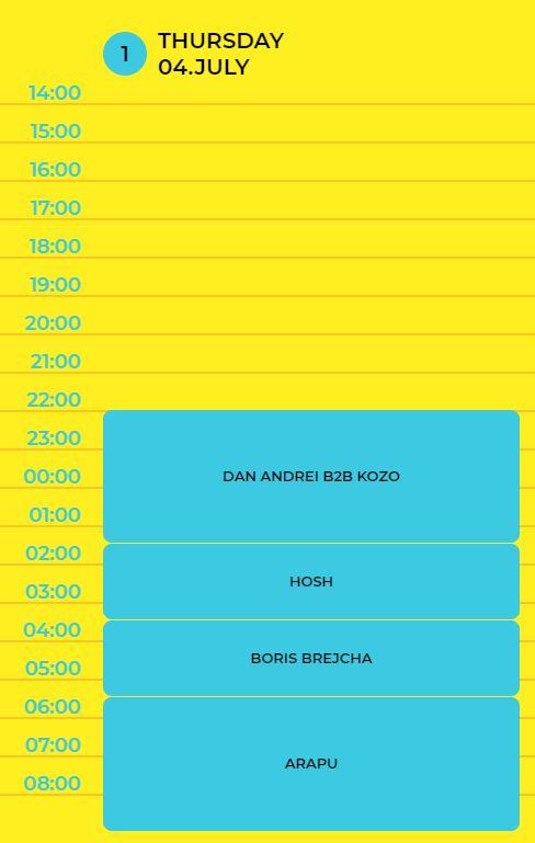 Program Neversea 4 iulie 2019: Inna, Sasha Lopez și ATB, printre artiștii primei zile de festival