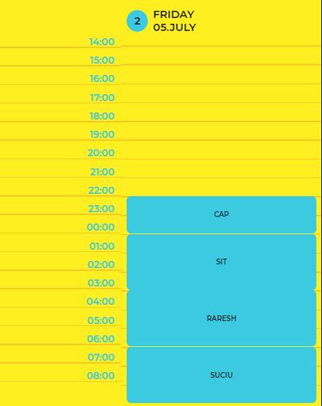 Program Neversea 5 iulie 2019: The Motans și Afrojack, printre artiștii zilei