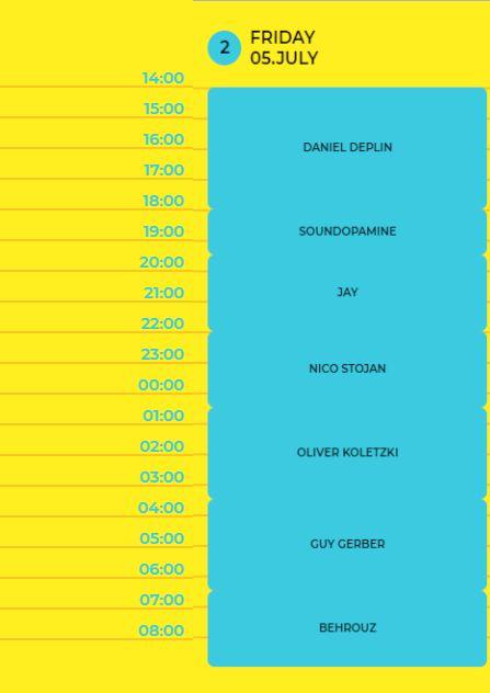 Program Neversea 5 iulie 2019: The Motans și Afrojack, printre artiștii zilei