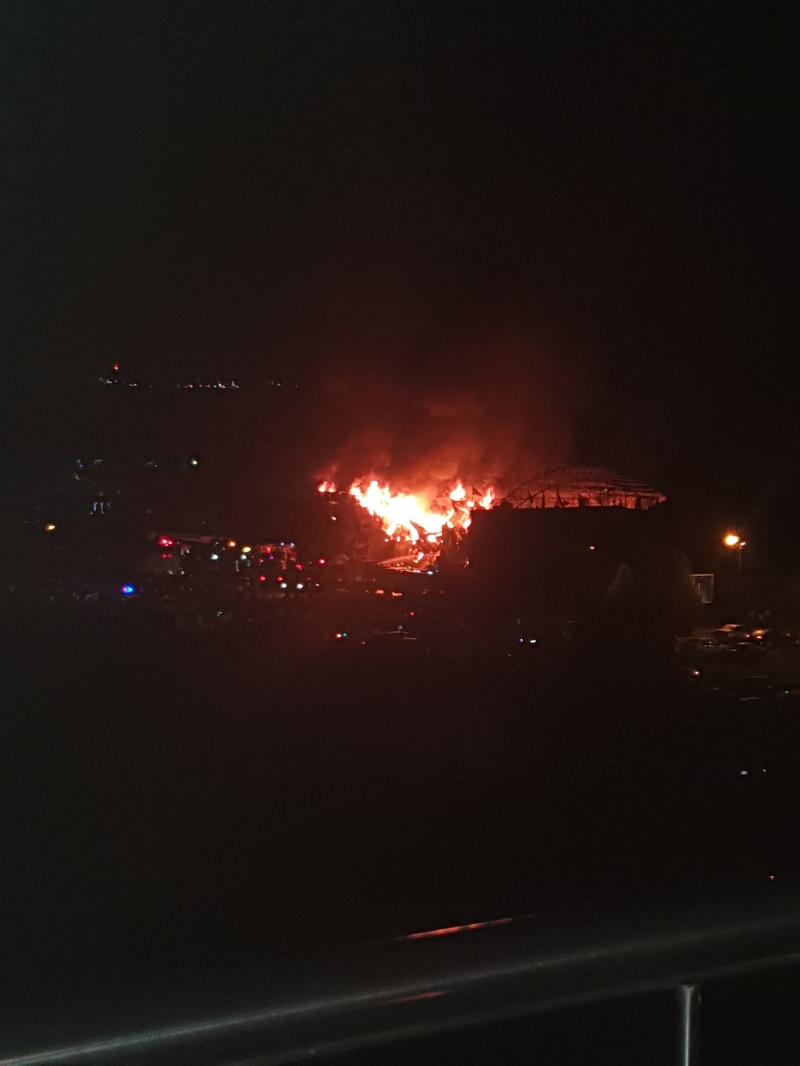Incendiu în Mamaia! A ars Club Silence (fostul Bamboo)! Ce s-a întâmplat | FOTO-VIDEO
