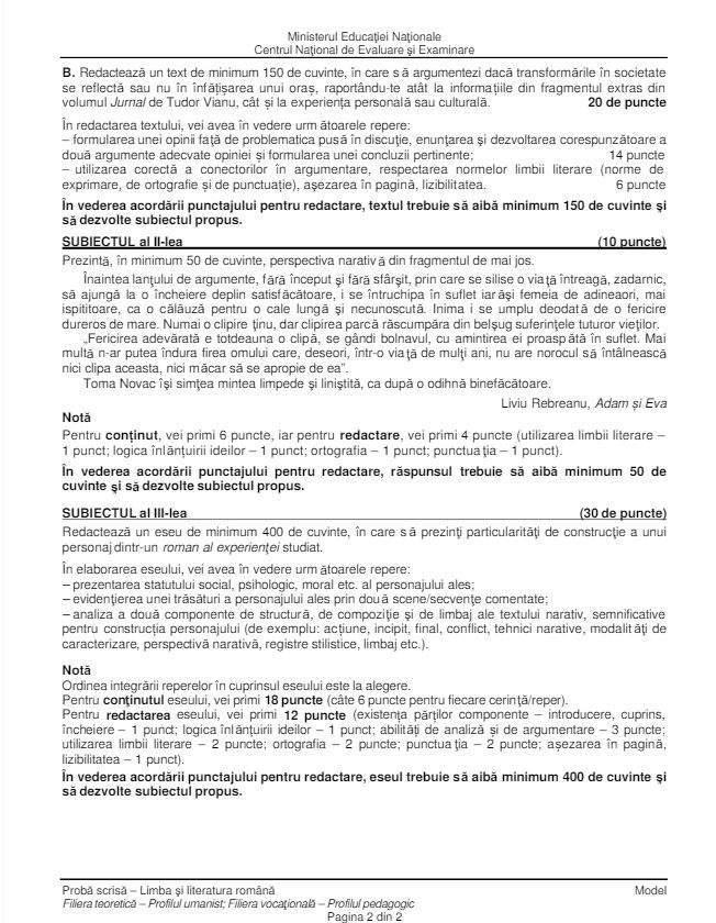 Subiecte Română Bac Toamnă 2019 și reguli Bacalaureat: ce trebuie să știi