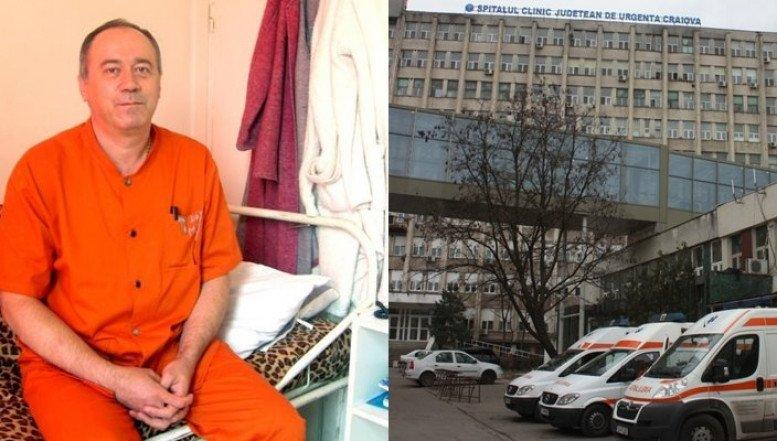 Un medic craiovean care a suferit un accident vascular cerebral şi a ajuns în Urgenţa spitalului în care lucrează de peste 25 de ani s-a lovit de aceleaşi lipsuri pe care le reclamă orice pacient