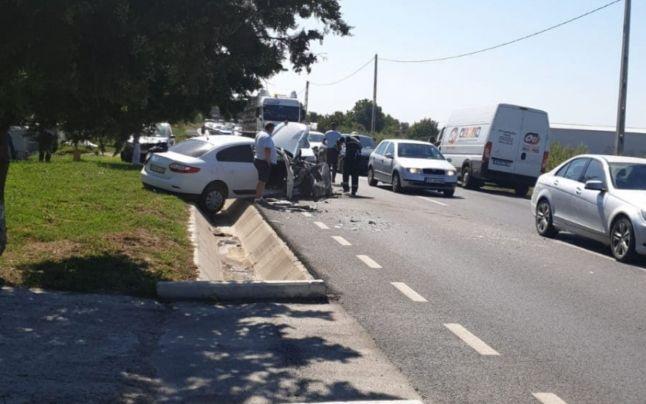 Autobuz cu călători, implicat într-un accident în Vaslui! Greșeala imensă din cauza căreia s-a produs