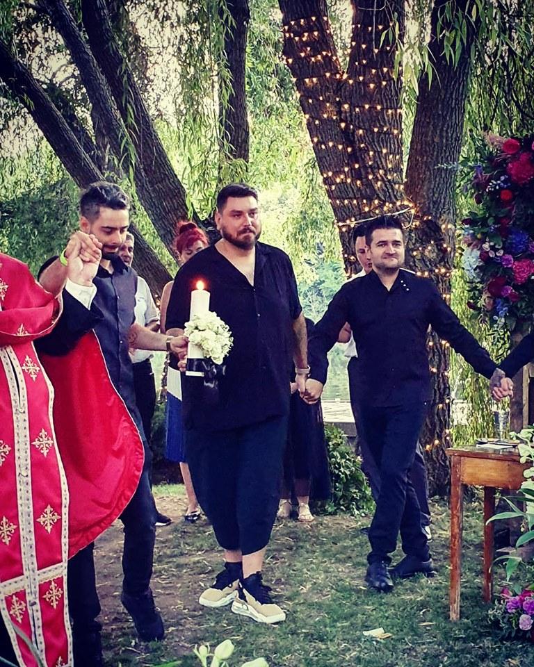 Cătălin Bordea s-a căsătorit în secret! Primele imagini de la nunta comediantului!