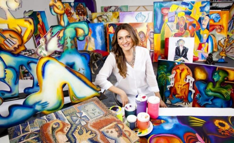 Alexandra Nechita, micuța Picasso. Cum a ajuns un copil de 8 ani să cucerească lumea