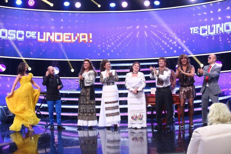 Celebra interpretă de muzică populară Irina Loghin și actrița Maria Buză, invitate speciale în show-ul „Te cunosc de undeva!”