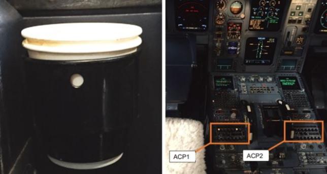 S-au topit butoanele avionului, după ce pilotul a vărsat cafea pe panoul de control! Continuarea e de film!