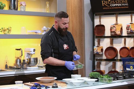 Cosmin Toma, preparat șoc pentru jurații ”Chefi la Cuțite": Grădina Zen