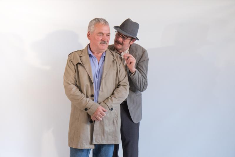 Actorii ieșeni Teo Corban și Ticu Pușcașu, din serialul Mangalița,  sunt prieteni de 30 de ani: “De zece ani jucăm aproape mereu împreună”