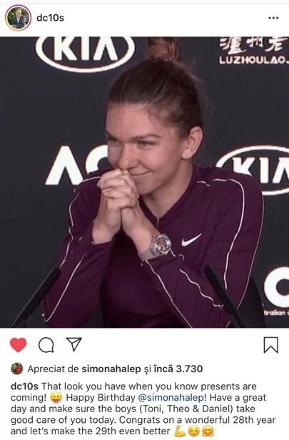 La mulți ani, Simona Halep! Simo împlinește 28 ani și suflă în lumânări la Beijing. Mesajul transmis de Darren Cahill pe Instagram