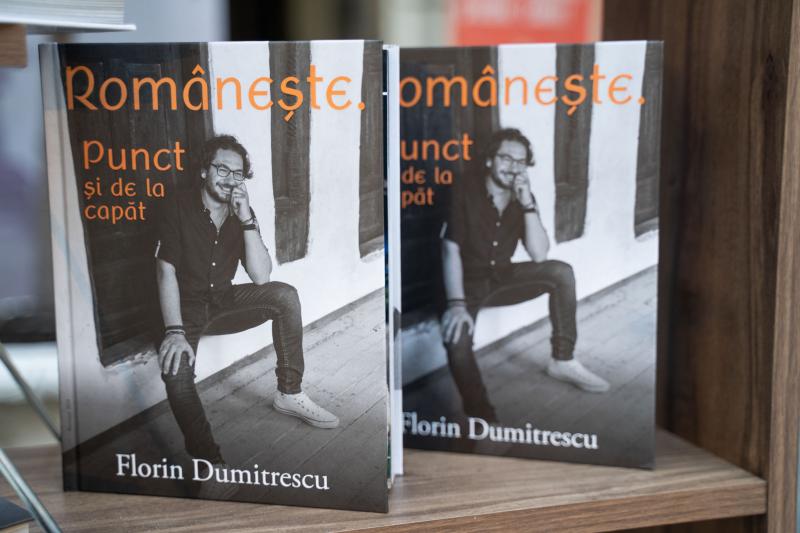 Chef Florin Dumitrescu a lansat cartea „Românește. Punct și de la capăt”, o dublă premieră pentru gastronomia românească