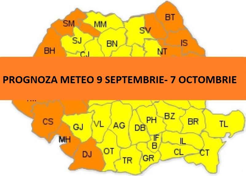 Vremea Pe 4 Săptămani Prognoza Meteo Romania Pană Pe 7 Octombrie