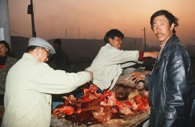 Imaginile groazei - În piaţa chineză din Wuhan se vindeau câini, pisici, șerpi și alte specii ciudate în condiții insalubre