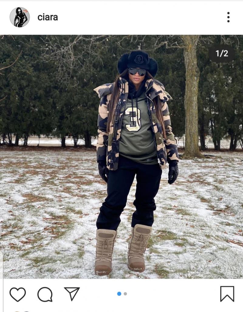 Cântăreața Ciara este însărcinată cu al treilea copil. Cum a făcut anunțul artista