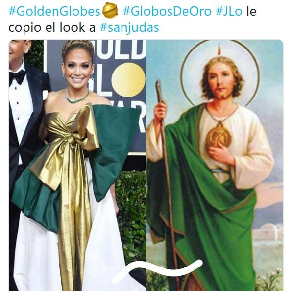 Globurile de Aur: Jennifer Lopez pe lista neagră! Rochia ei este considerată una dintre cele mai neinspirate