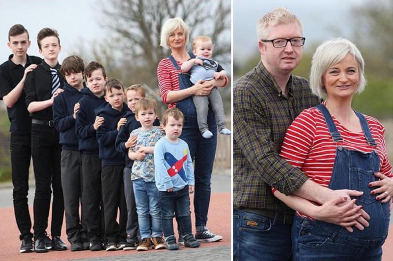 O mamă cu zece băieți a rămas gravidă și a așteptat cu sufletul la gură verdictul! Al unsprezelea copil, fată sau băiat?