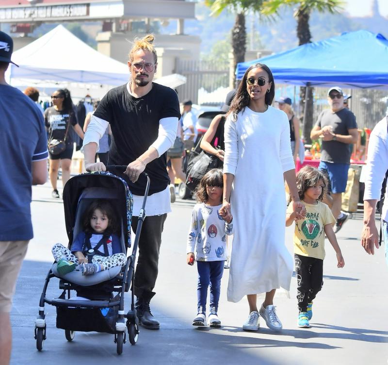 Zoe Saldana și soțul ei