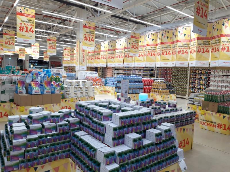 (P) Sărbătorim împreună Marea Aniversare Auchan #14! Până pe 20 octombrie ai acces la mii de premii și surprize