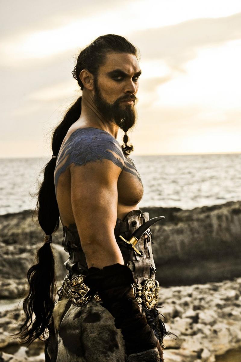 Jason Momoa este Khal Drogo în ''Game of Thrones''