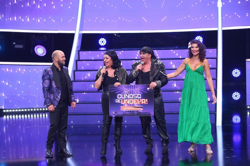 Romică Țociu și Adriana Trandafir au câștigat a șaptea ediție a sezonului XV „Te cunosc de undeva”