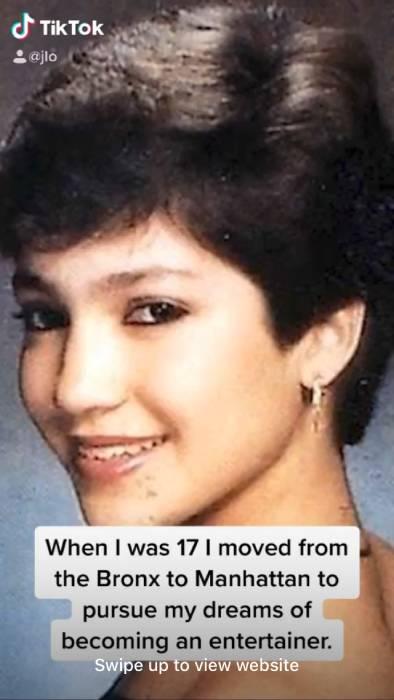 Cum arăta Jennifer Lopez la 17 ani