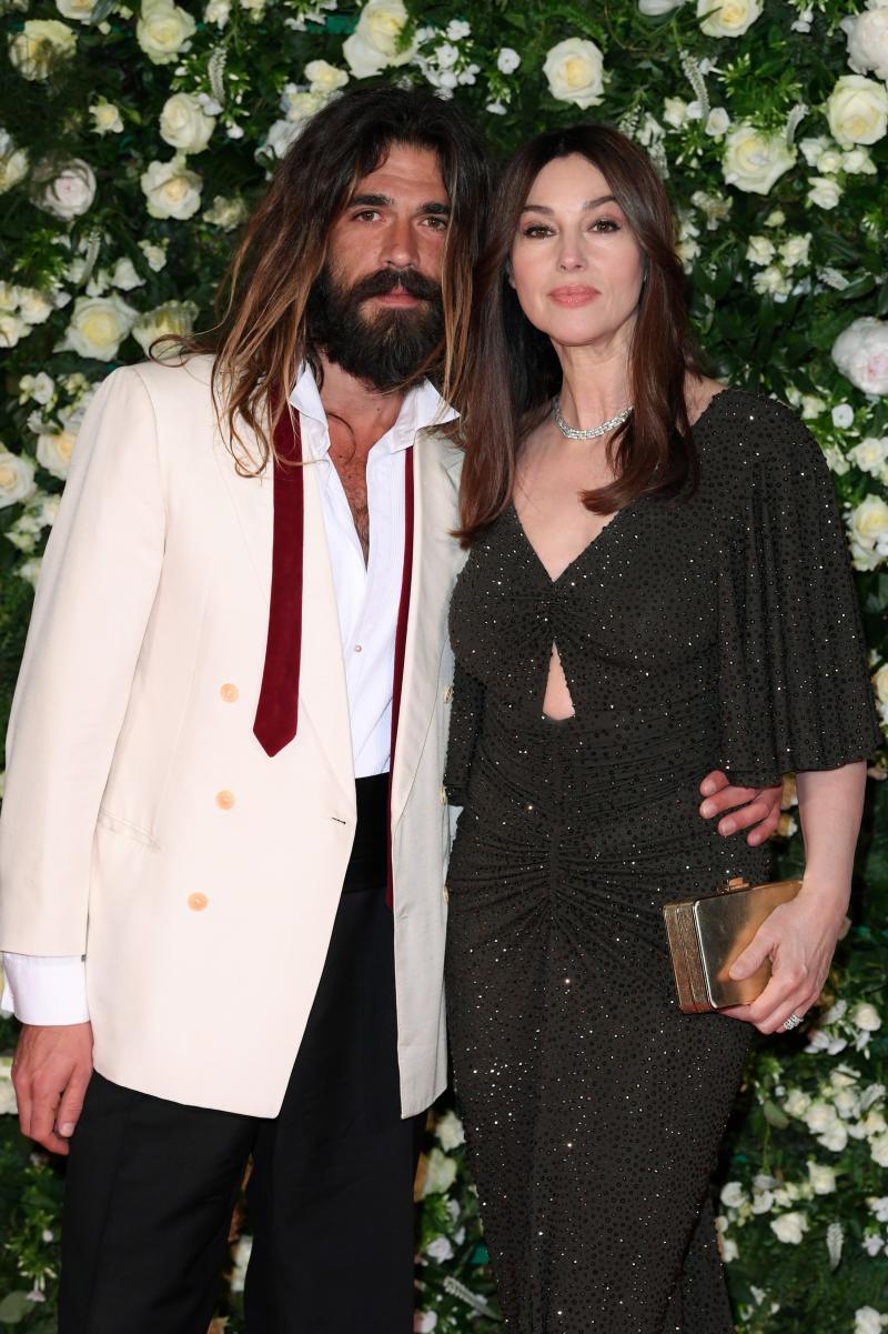 monica bellucci si iubitul sau, nicolas