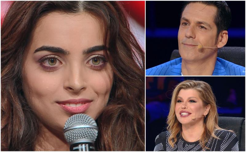 Prim-plan cu Bianca Mihai, concurenta cu cei mai frumosi ochi verzi pe care jurații X Factor i-au văzut