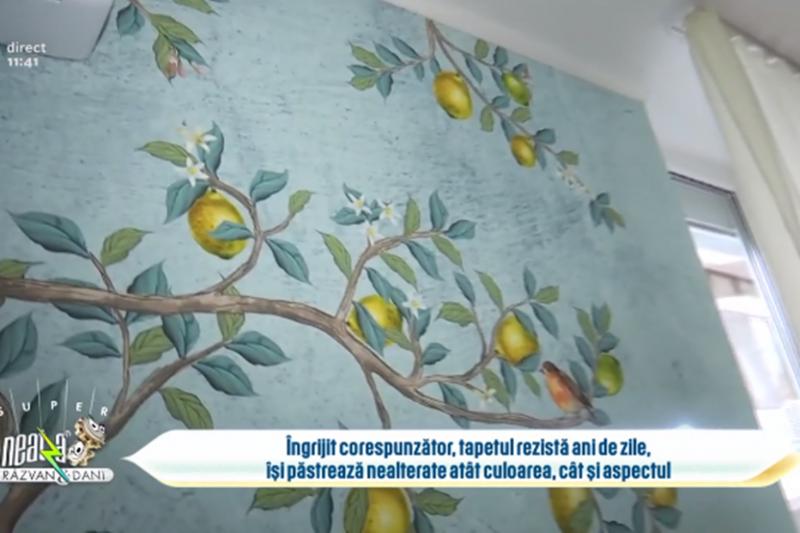 Tapetul din nou la modă pentru locuințe. Cum alegem tapetul și care sunt avantajele tapetului?