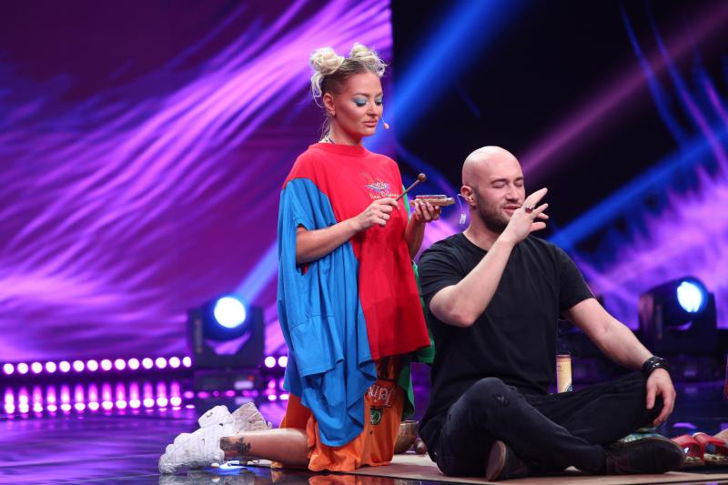 Nicoleta Mocanu a venit cu un număr special la iUmor și l-a chemat pe scena pe Mihai Bendeac