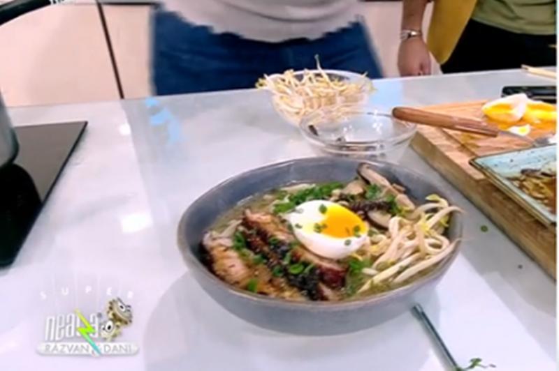 Rețetă de supă japoneză Ramen, gătită de Chef Nicolai Tand, la Neatza cu Răzvan și Dani